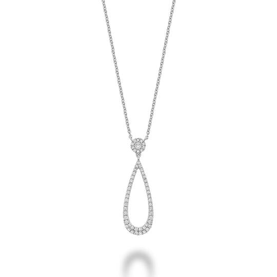 Drop Diamond Necklace