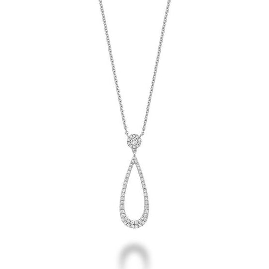 Drop Diamond Necklace