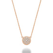 Round Diamond Necklace