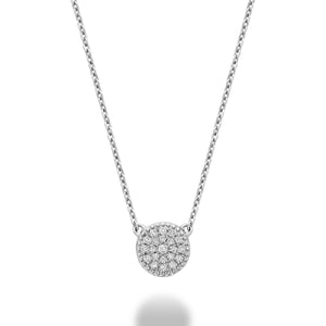 Round Diamond Necklace