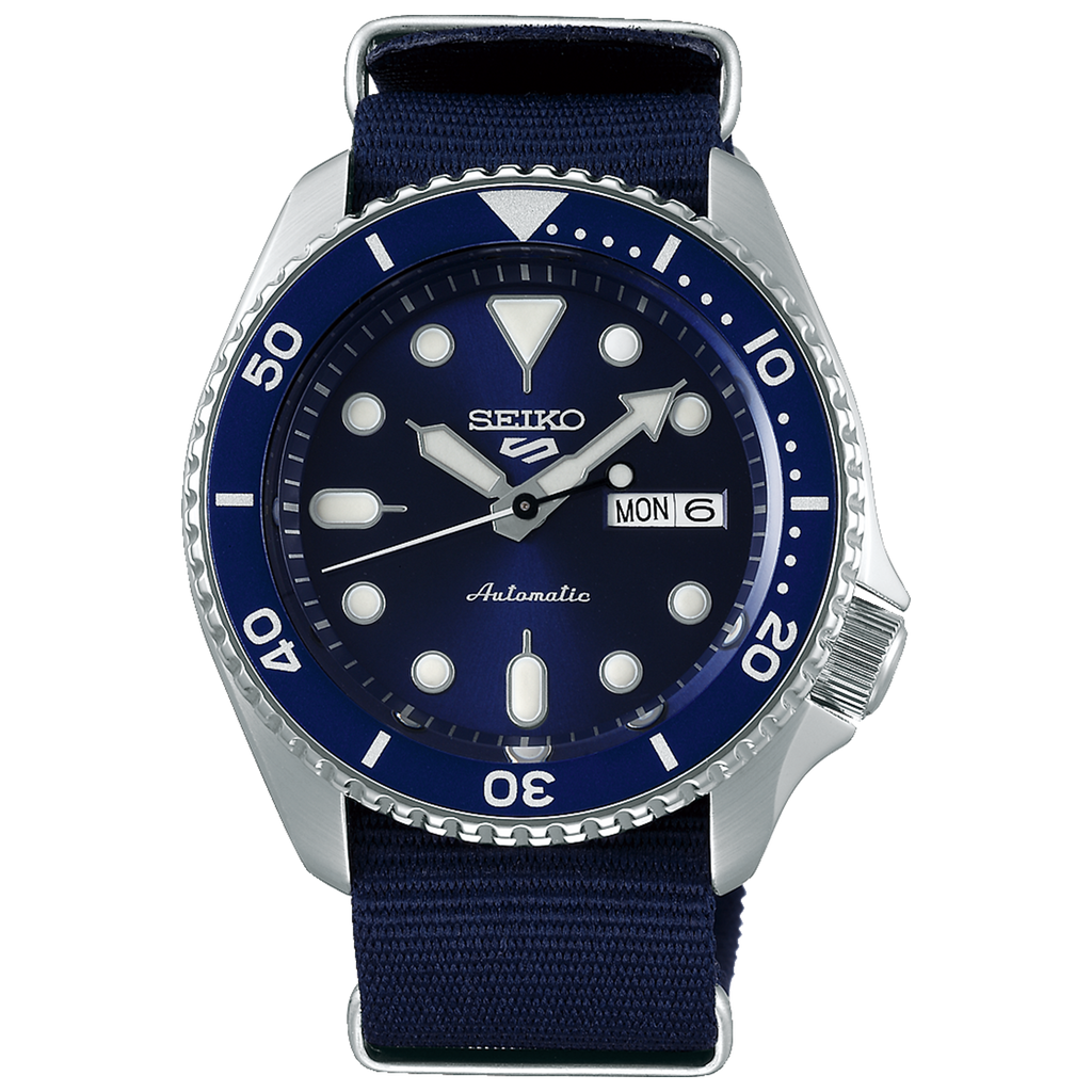 SEIKO 5 SPORTS AUTOMATIC WATCH IN BLUE SRPD51K2