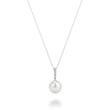 Cultured Freshwater Pearl & Diamond Pendant
