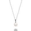 Cultured Freshwater & Diamond Pendant