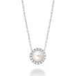 Freshwater Pearl & Diamond Pendant