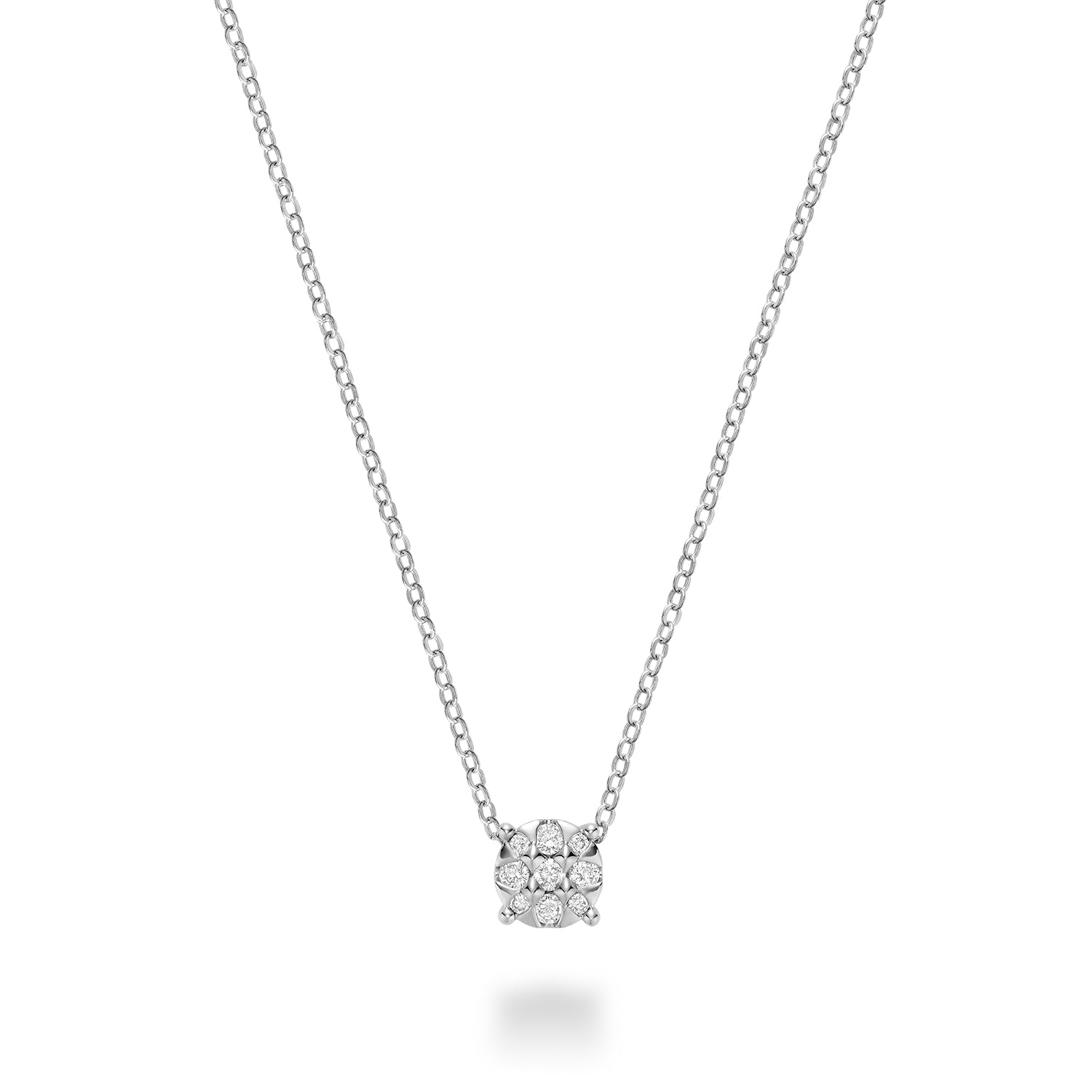 Illusion Diamond Pendant