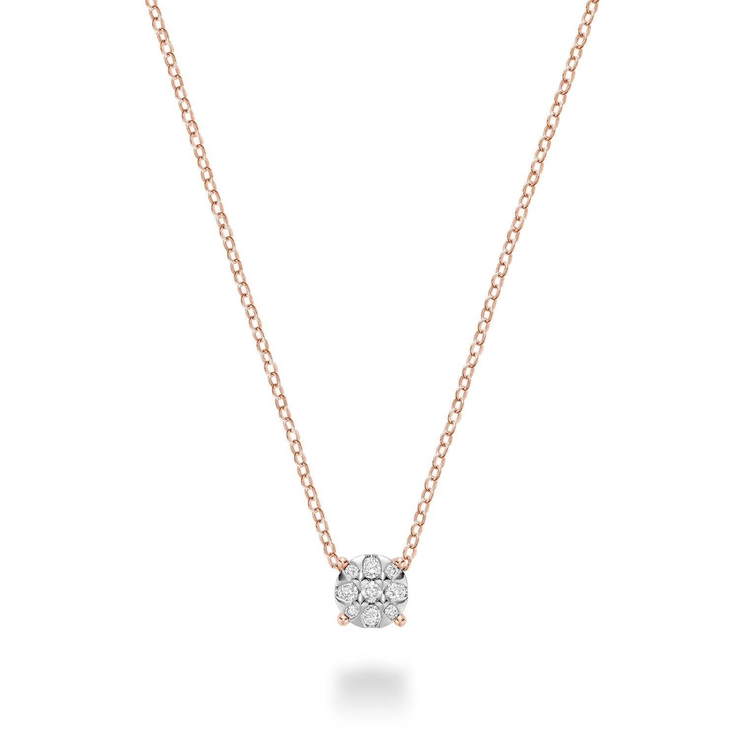 Illusion Diamond Pendant