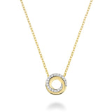 Whirl Diamond Pendant