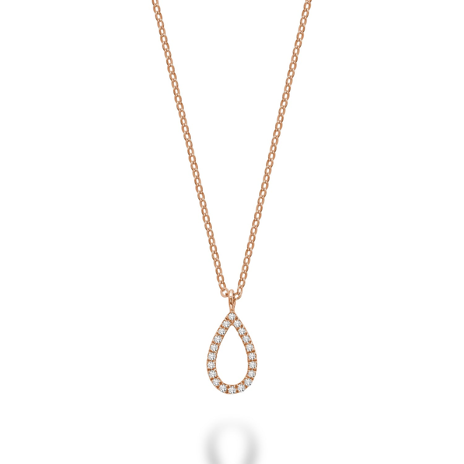 Pear Shape Diamond Pendant
