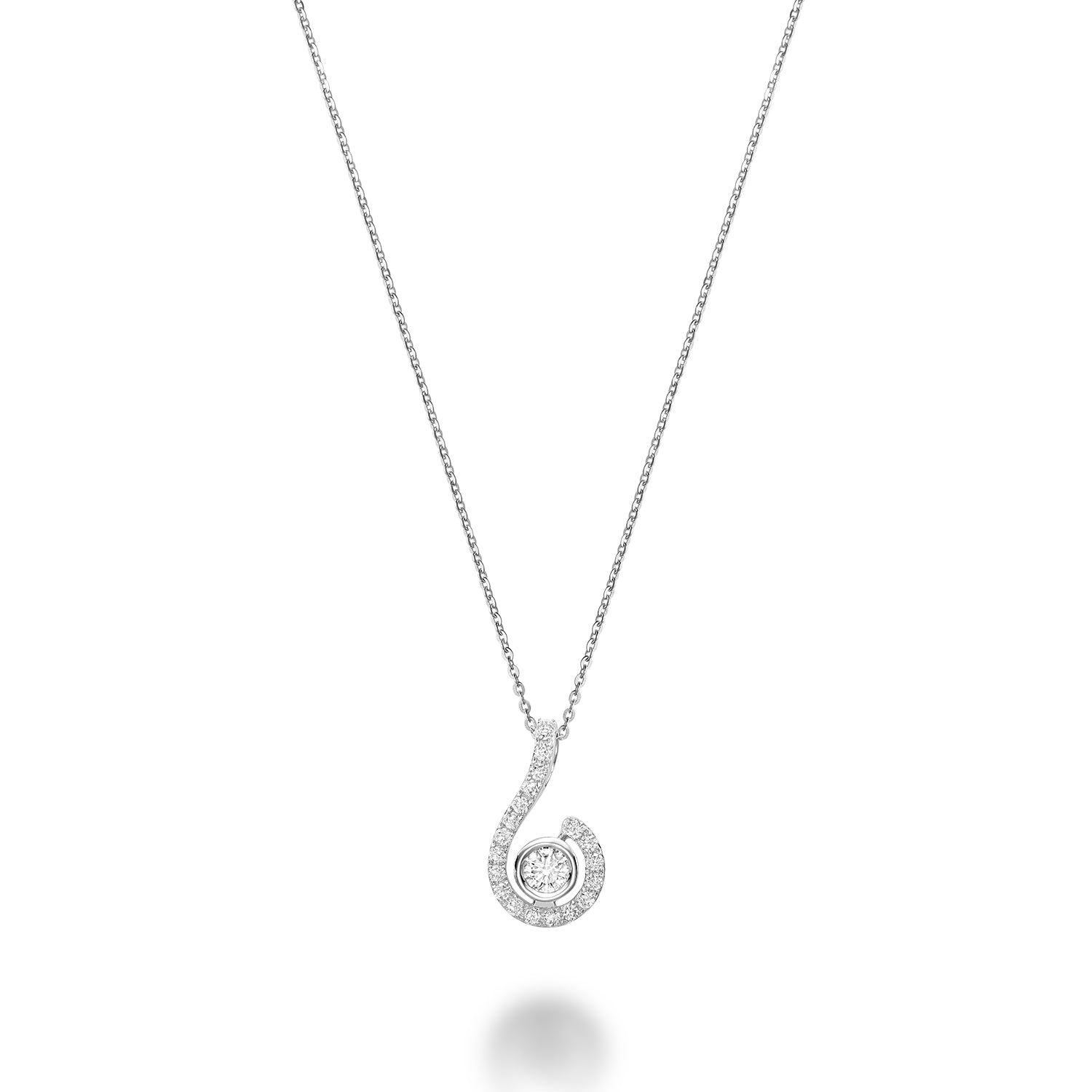 Drop Diamond Pendant