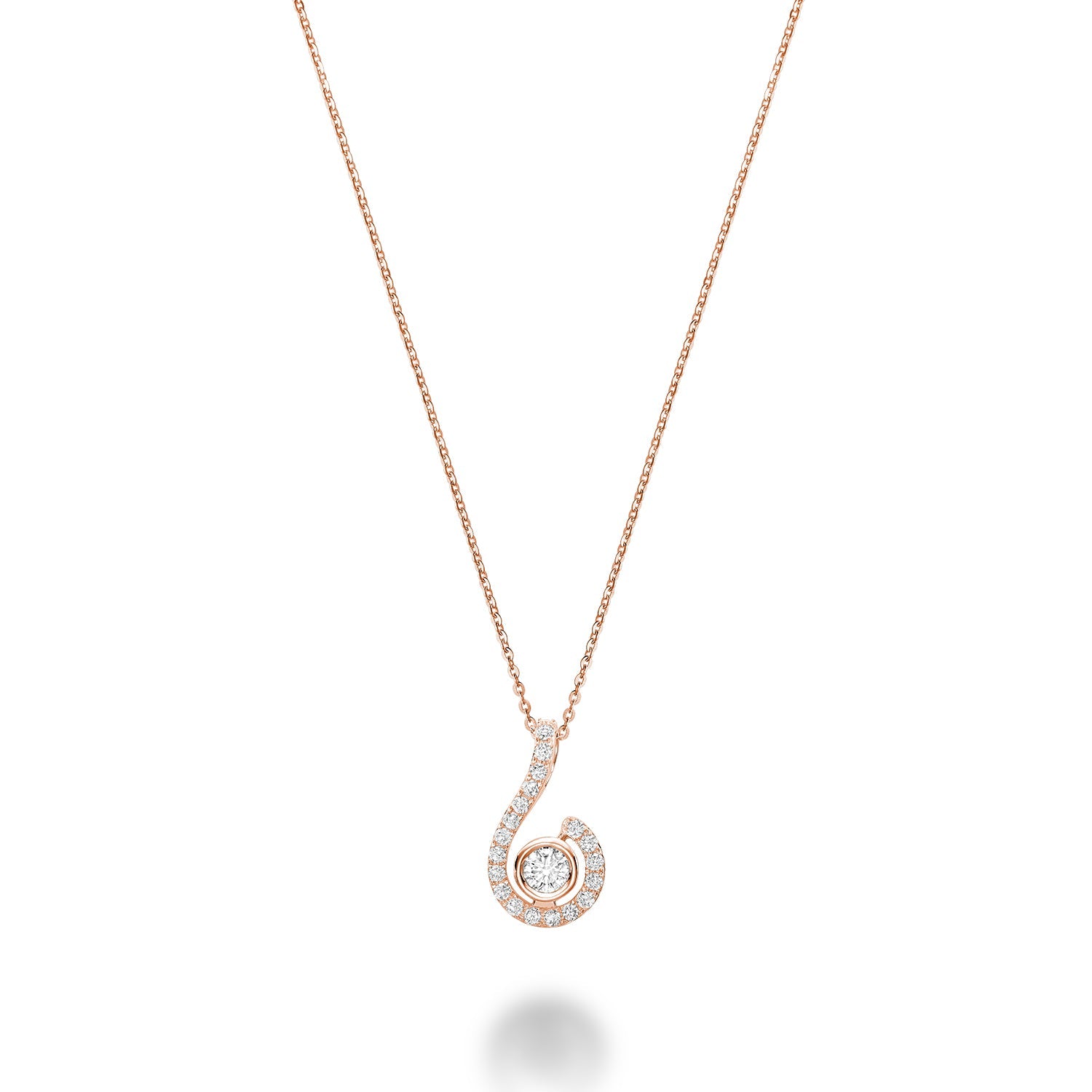 Drop Diamond Pendant