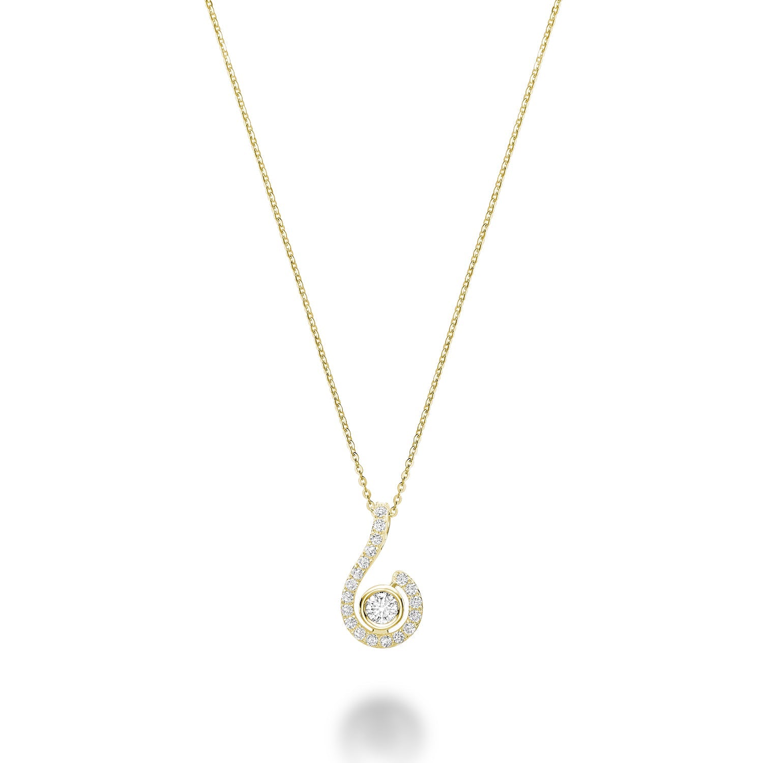 Drop Diamond Pendant