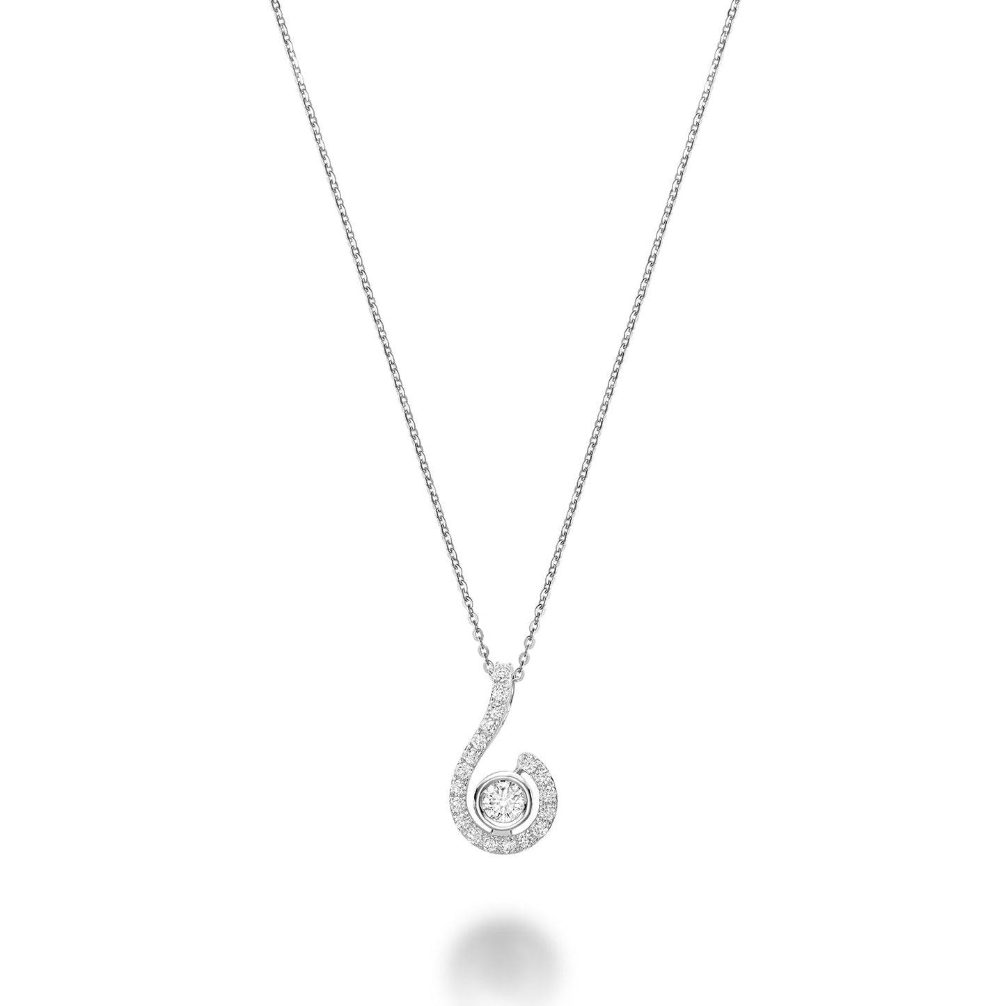 Drop Diamond Pendant