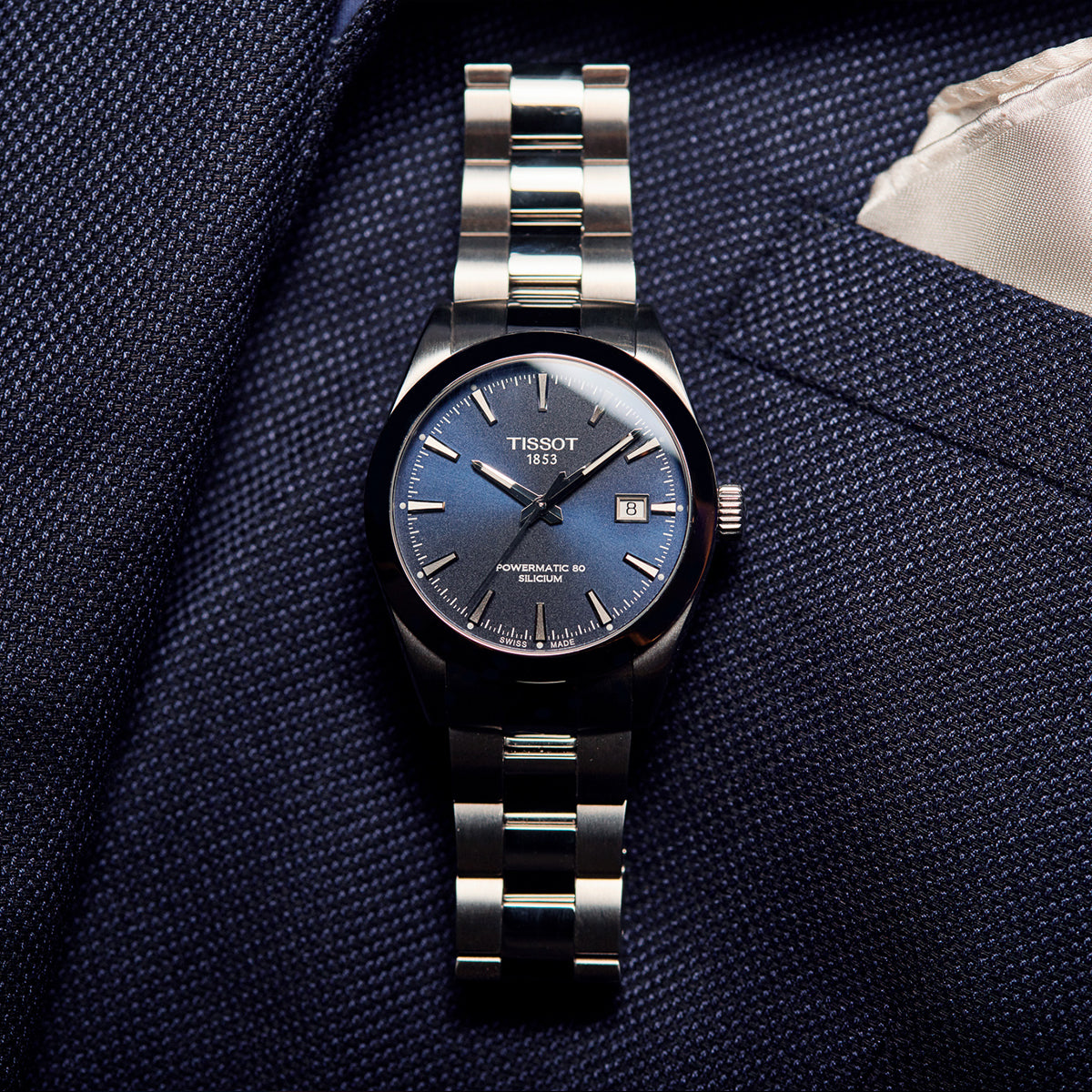 TISSOT GENTLEMAN POWERMATIC 80 SILICIUM T1274071104100
