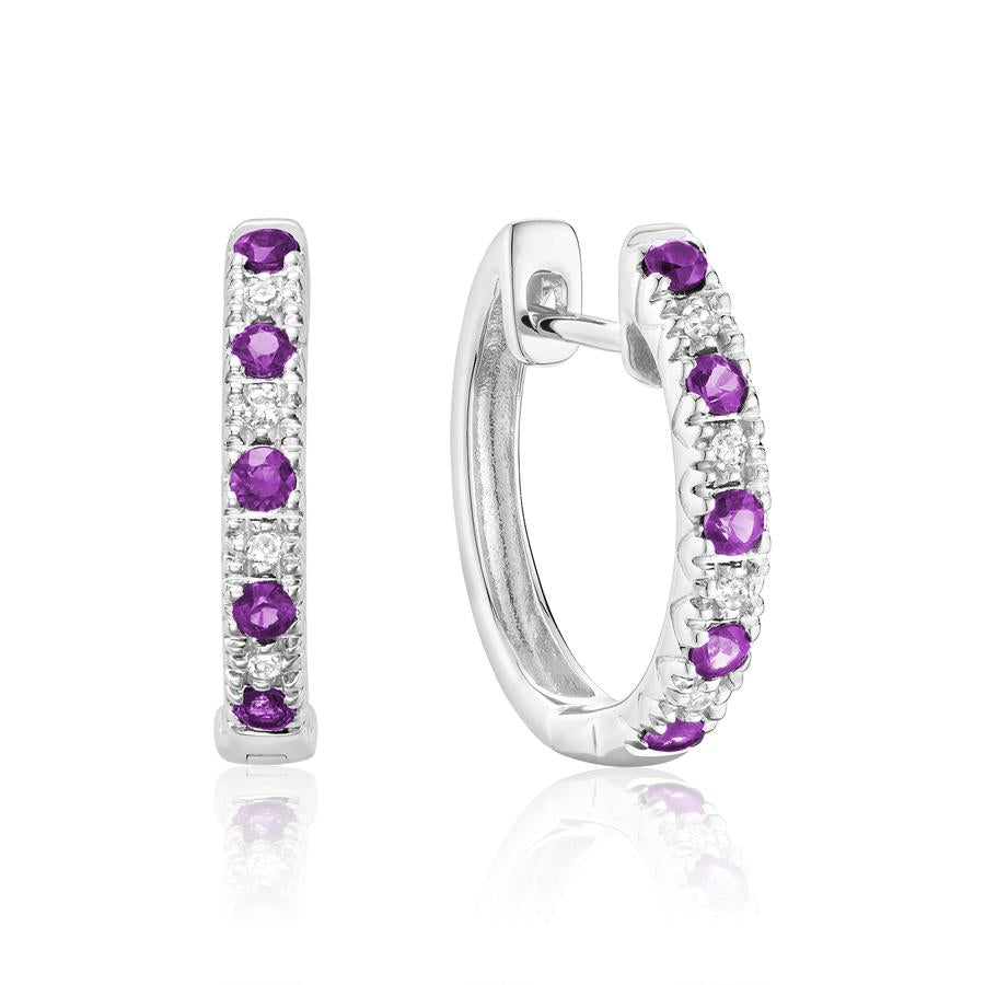 Precious Stone & Diamond Huge Earrings