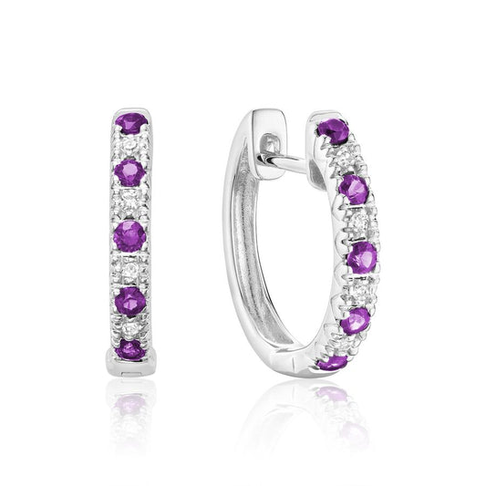 Precious Stone & Diamond Huge Earrings