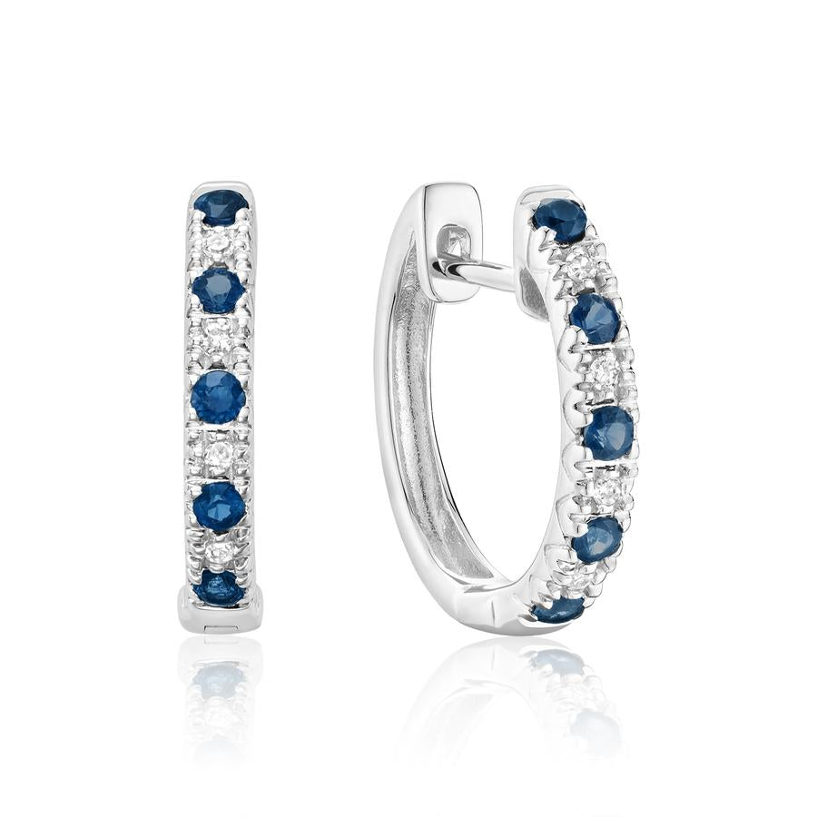 Precious Stone & Diamond Huge Earrings