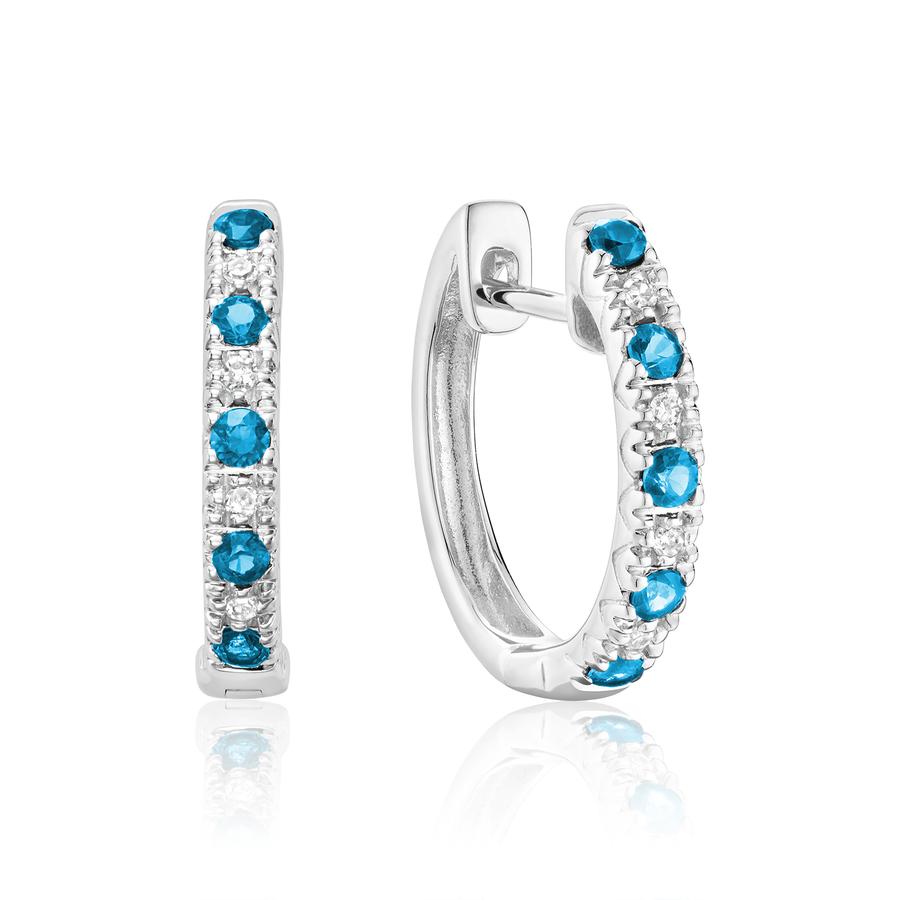 Precious Stone & Diamond Huge Earrings