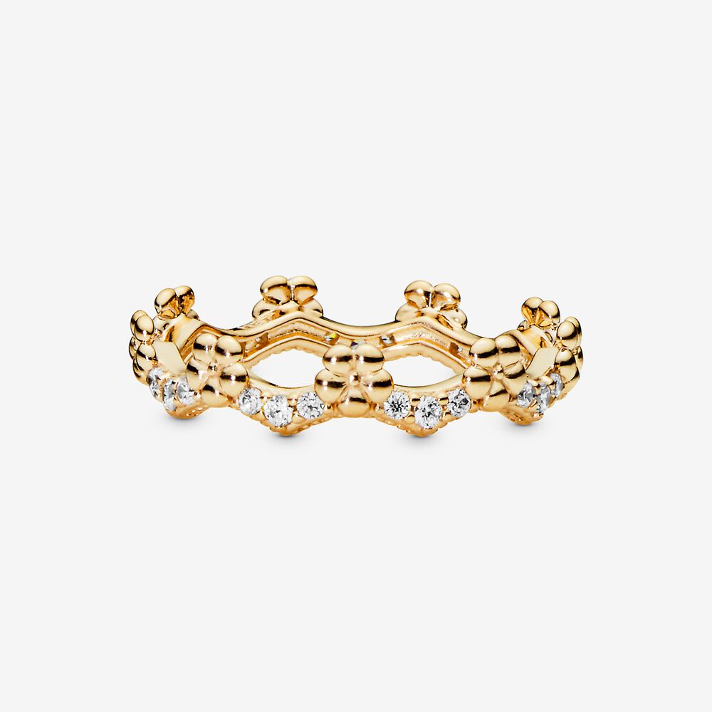 Pandora Flower Crown Ring - FINAL SALE 168723C01