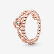 Pandora Princess Tiara Crown Ring 180880CZ