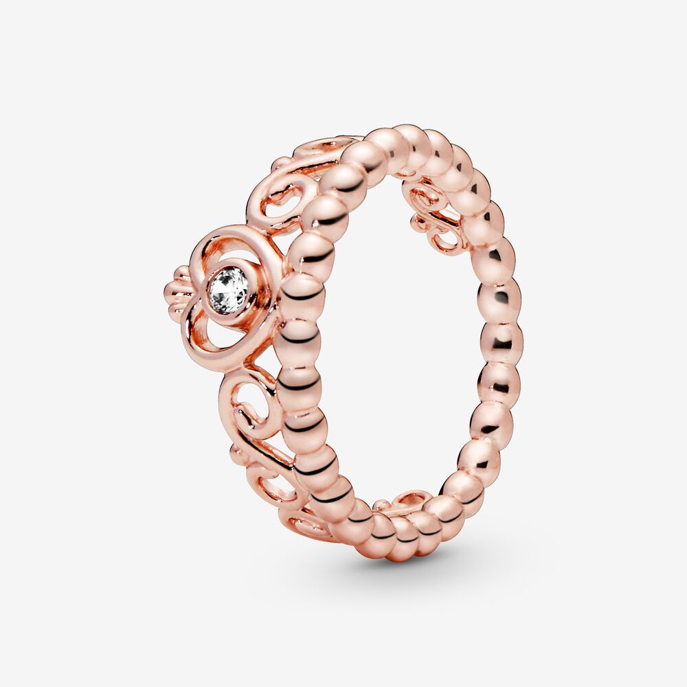 Pandora Princess Tiara Crown Ring 180880CZ