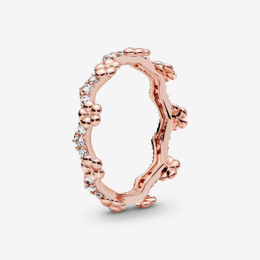 Pandora Flower Crown Ring - FINAL SALE 187924CZ