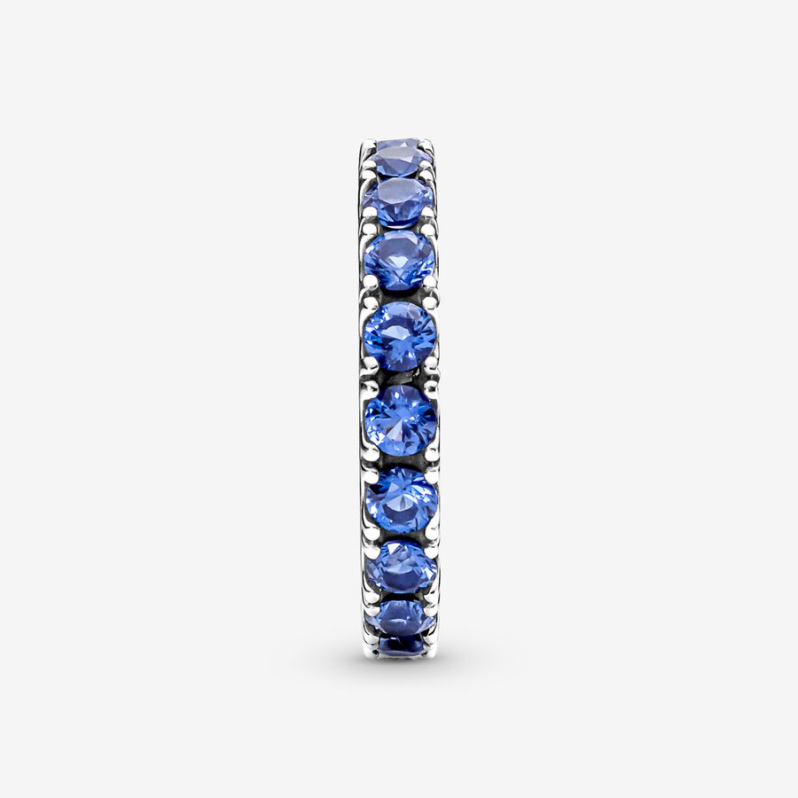 Sparkling Row Eternity Ring