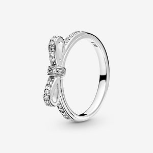 Pandora Classic Bow Ring 190906CZ