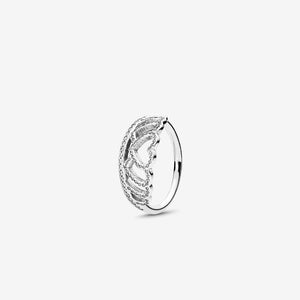 Pandora Hearts Tiara Ring, Clear CZ - FINAL SALE 190958CZ