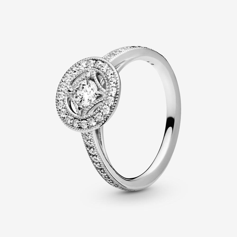 Pandora Vintage Circle Ring 191006CZ