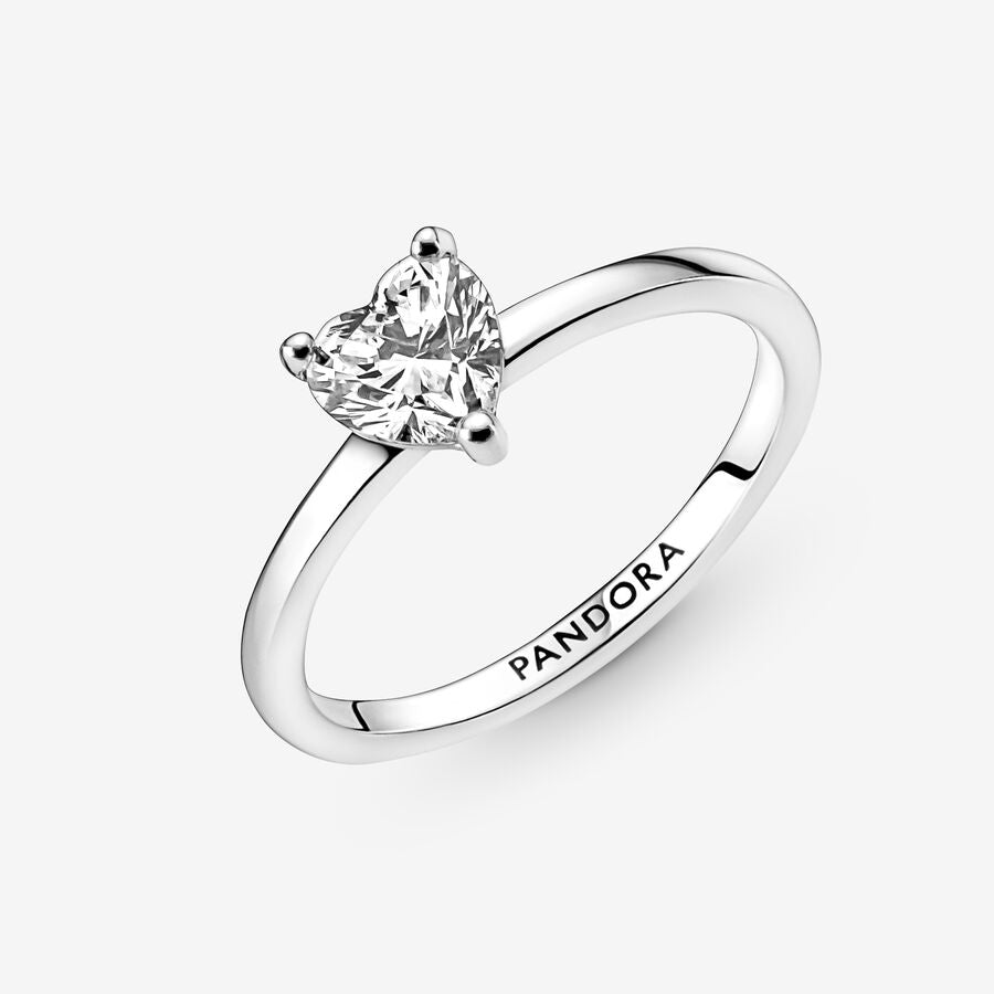 Sparkling Heart Solitaire Ring (RETIRED)