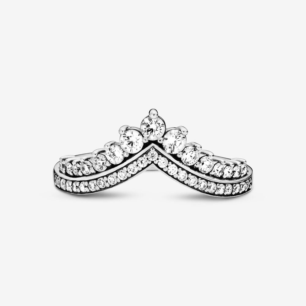 Pandora Princess Wishbone Ring 197736CZ