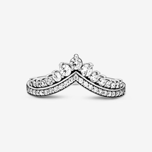 Pandora Princess Wishbone Ring 197736CZ