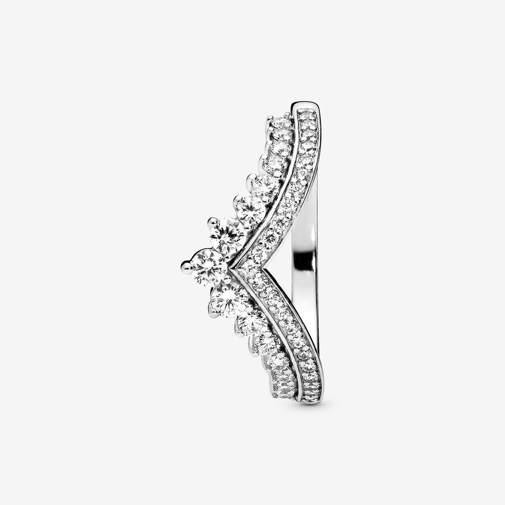 Pandora Princess Wishbone Ring 197736CZ