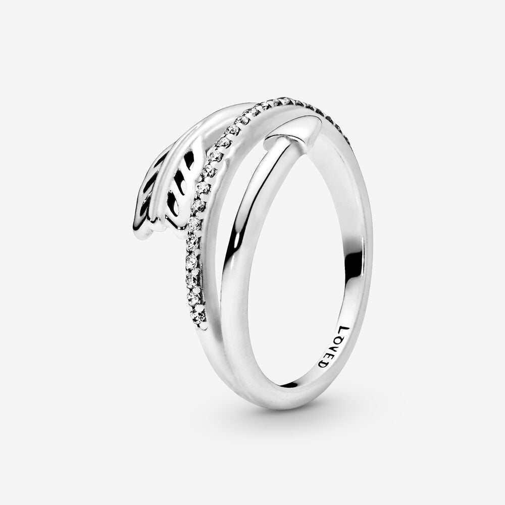 Arrow wrap clearance ring