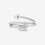 Pandora Wrap-Around Arrow Ring 197830CZ