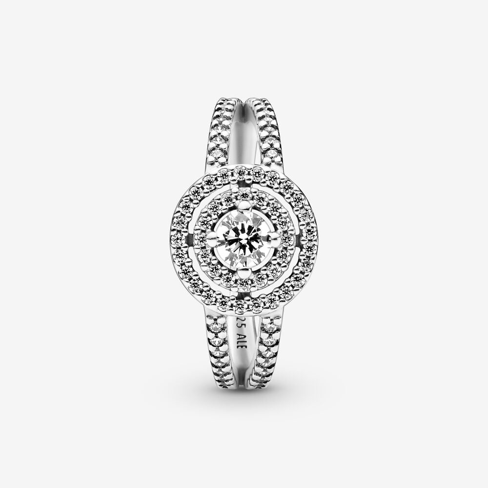 Panodora  Sparkling Double Halo Ring  199408C01