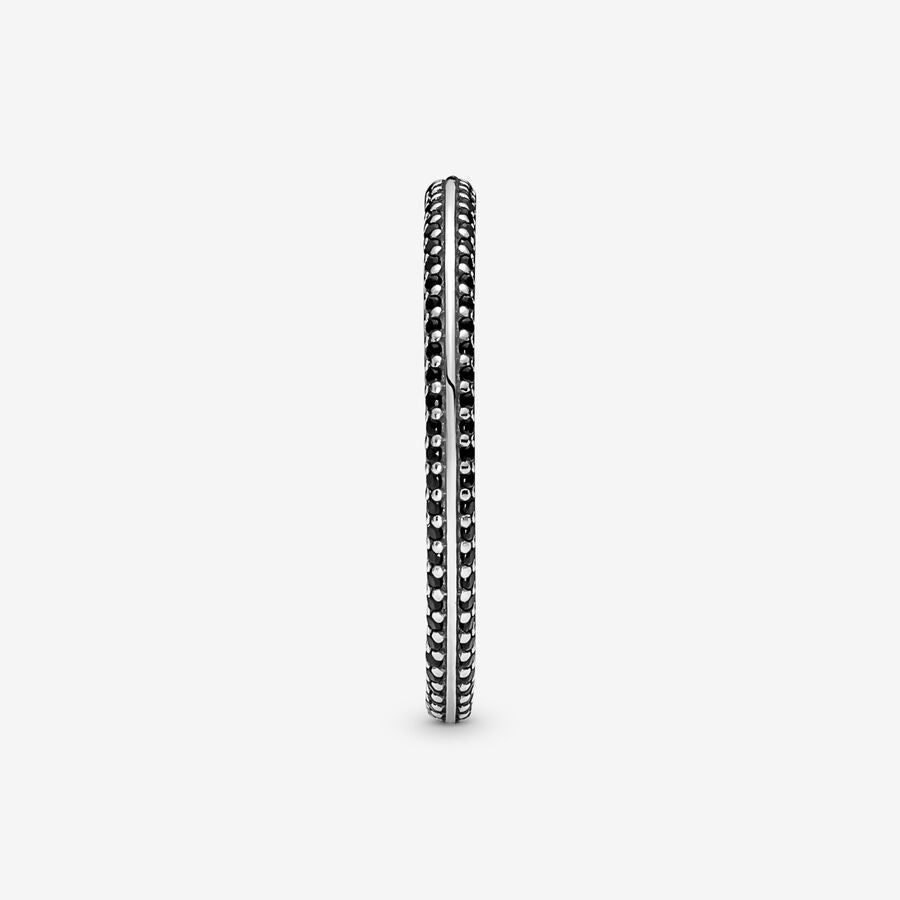 Pandora ME Black Pav&eacute; Ring