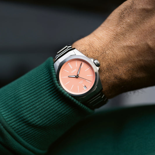 Oris Pro Pilot X Calibre 400 Salmon Dial 01 400 7778 7158-07 7 20 01TLC