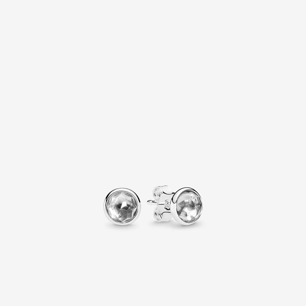 Pandora April Droplets Stud Earrings 290738RC