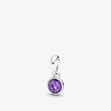 Pandora February Droplet Pendant 390396SAM