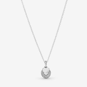 Pandora Celebration Hearts Necklace 390404CZ