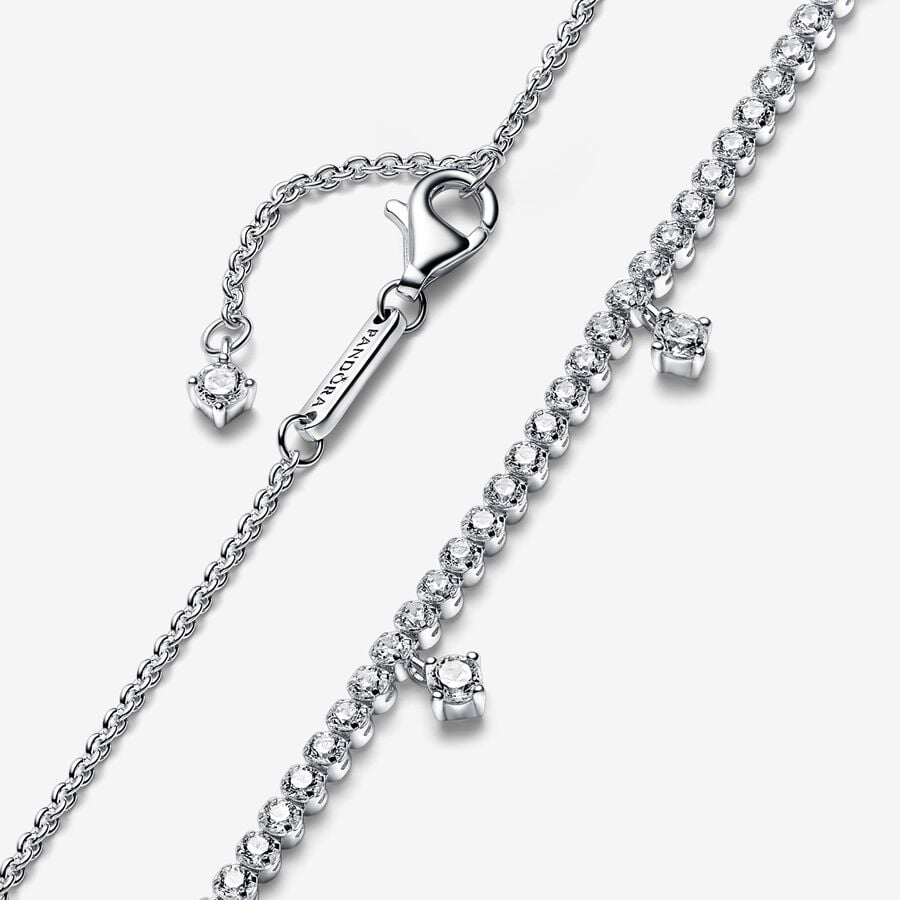 Sparkling Drop Collier Necklace