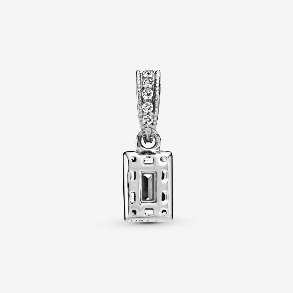 Pandora Sparkling Square Halo Pendant 397543CZ