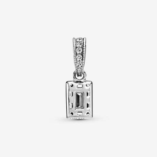 Pandora Sparkling Square Halo Pendant 397543CZ