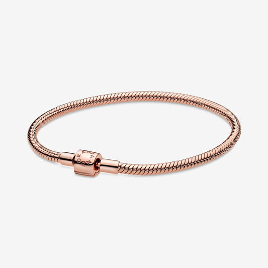 Pandora Pandora Moments Barrel Clasp Snake Chain Bracelet 588781C00