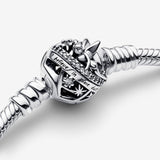 Disney Tinker Bell Clasp Moments Snake Chain Bracelet