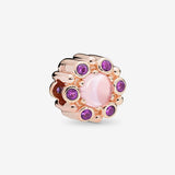 Pandora Heraldic Radiance Charm, PANDORA Rose Pink Purple Crystals - FINAL SALE 787658NPM