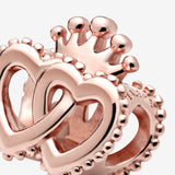 Pandora Crown & Entwined Hearts Charm 787670