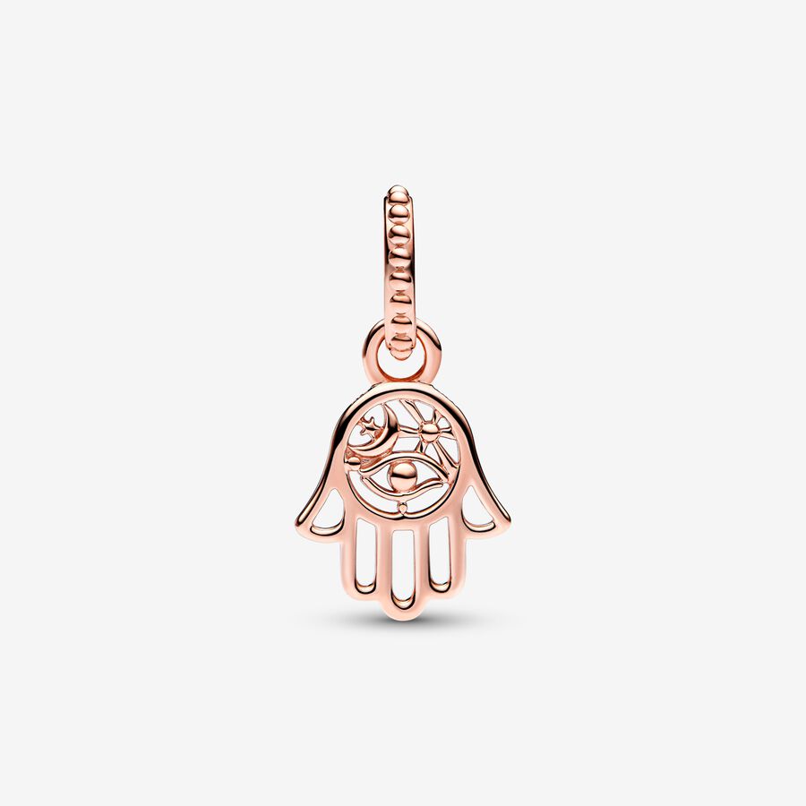 Protective Hamsa Hand Dangle Charm