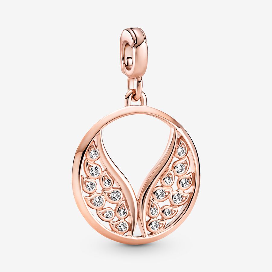 Pandora ME Burning Wings Medallion